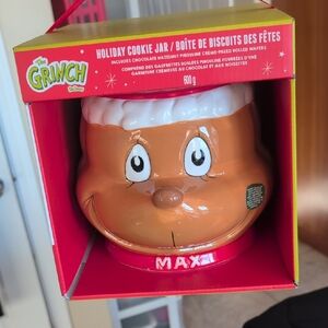 The Grinch Max Holiday Cookie Jar